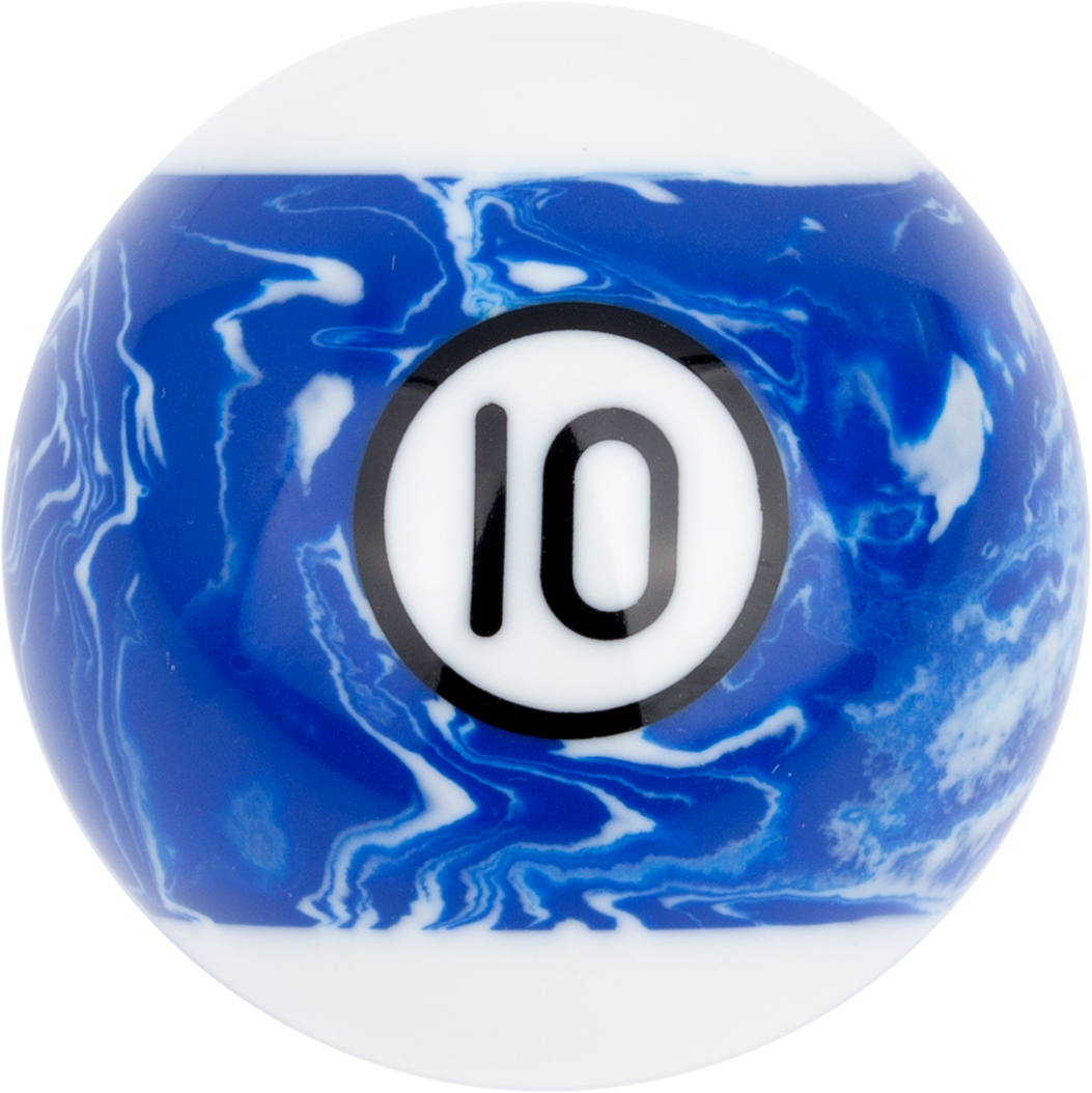 White Marble Replacement Ball - #10